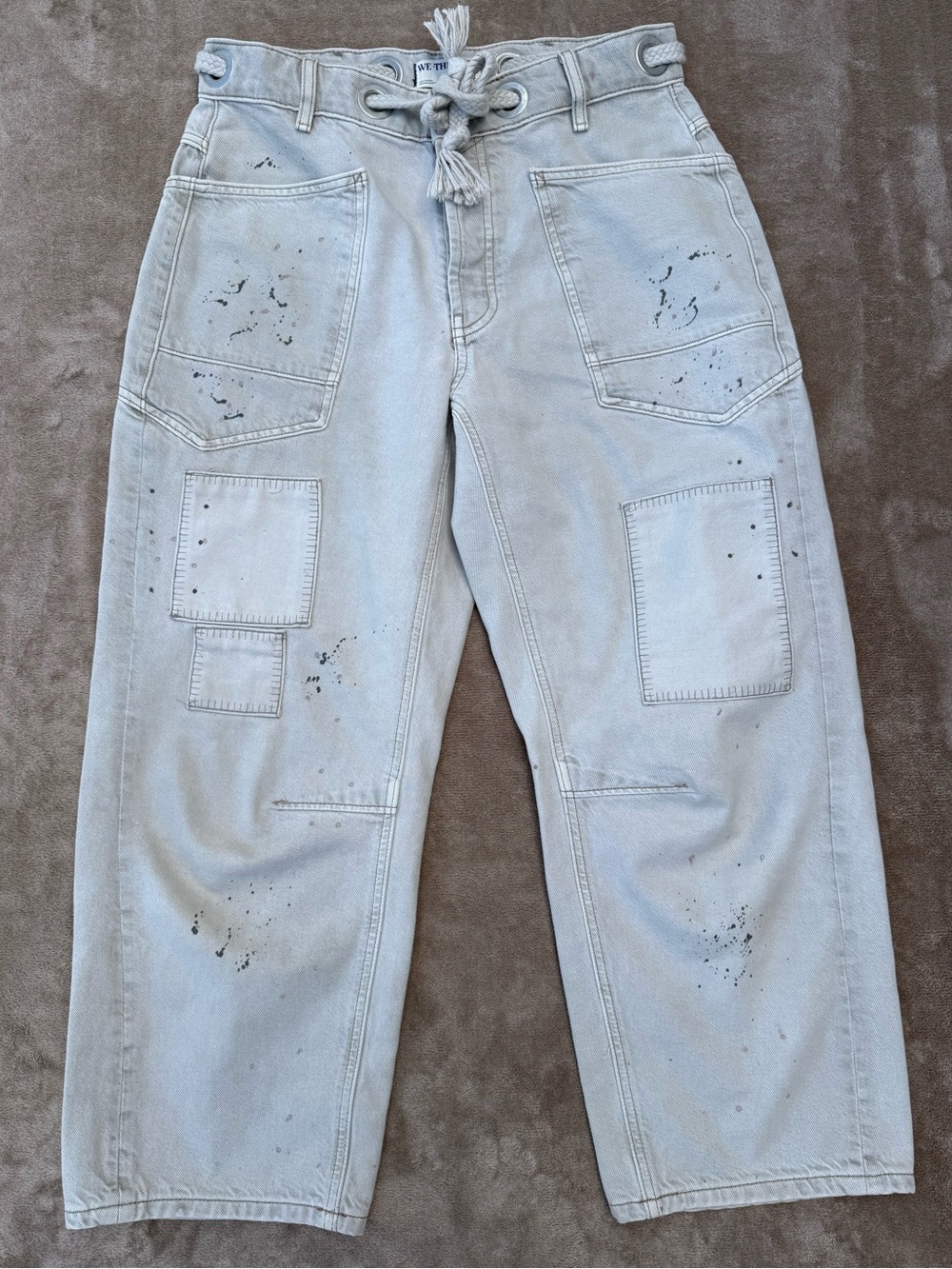 We The Free moxie pull-on barrel jeans